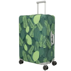 Travelite Accessoires Kofferhoes L dark blue w/feathers