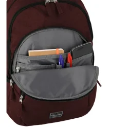 Travelite Basics Backpack Melange bordeaux