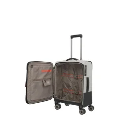 Travelite Crosslite 4 Wheel Cabin Trolley Expandable white sand