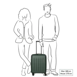 Travelite Dynamiic 4 Wheel Cabin Trolley anthracite