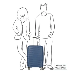 Travelite Mooby 4w Trolley M red