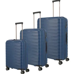 Travelite Mooby 4w Trolley L blue