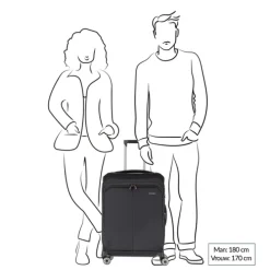 Travelite Priima 4w Trolley M Exp. olive