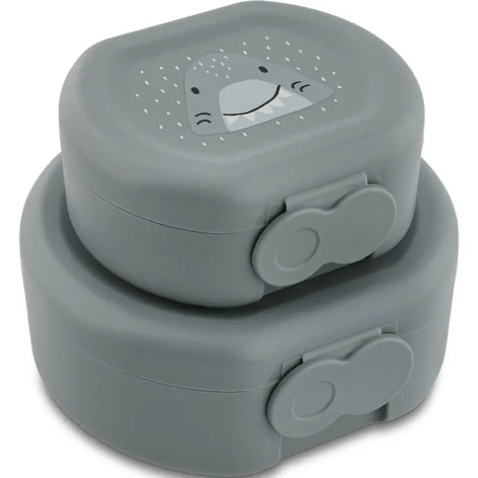 Trixie Mr. Shark Lunchbox 2pc light grey