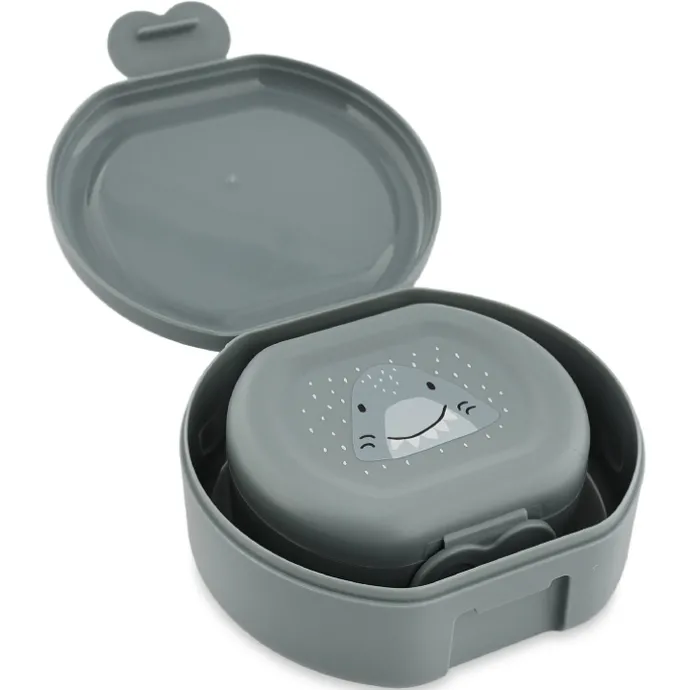 Trixie Mr. Shark Lunchbox 2pc light grey