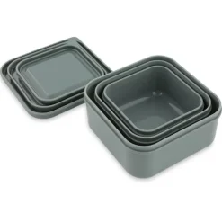 Trixie Mr. Shark Snackbox 3pc light grey