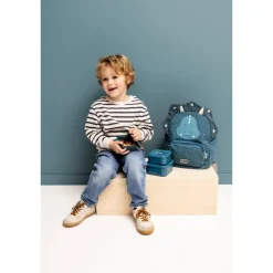 Trixie Mr. Triceratops Snackbox 3pc dark blue