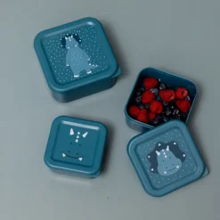 Trixie Mr. Triceratops Snackbox 3pc dark blue