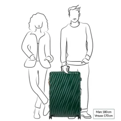 TUMI 19 Degree Extended Trip Expandable 4 Wheel Trolley hunter green