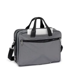 TUMI Alpha EXP Org Laptop Brief meteor grey