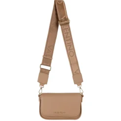 Valentino Miramar Flap Bag beige