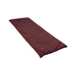 Vaude Navajo Sleepingbag 100 II SYN Zip Left dark cherry