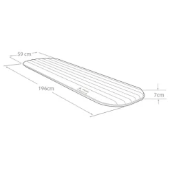 Vaude Performance Sleeping Pad 7 L redwood