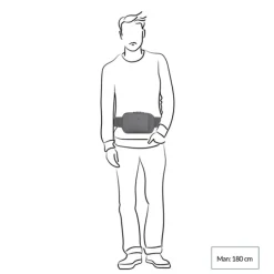 Victorinox Travel Essentials Belt Bag frost grey