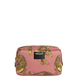 Wouf Blush Leopard Toiletry Bag multi