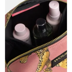 Wouf Blush Leopard Toiletry Bag multi