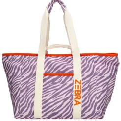 Zebra Trends Elise Beachbag lila zebra