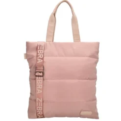Zebra Trends Elske Puffer Shopper old rose