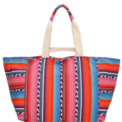 Zebra Trends Richelle Beachbag multi fuchsia