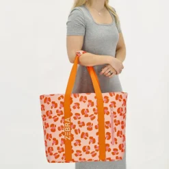 Zebra Trends Sally Beach Cooling Bag pink cheetah